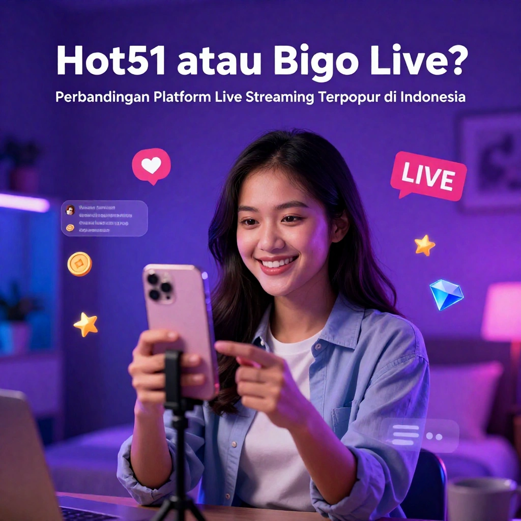 Hot51 atau Bigo Live Mana Lebih Unggul