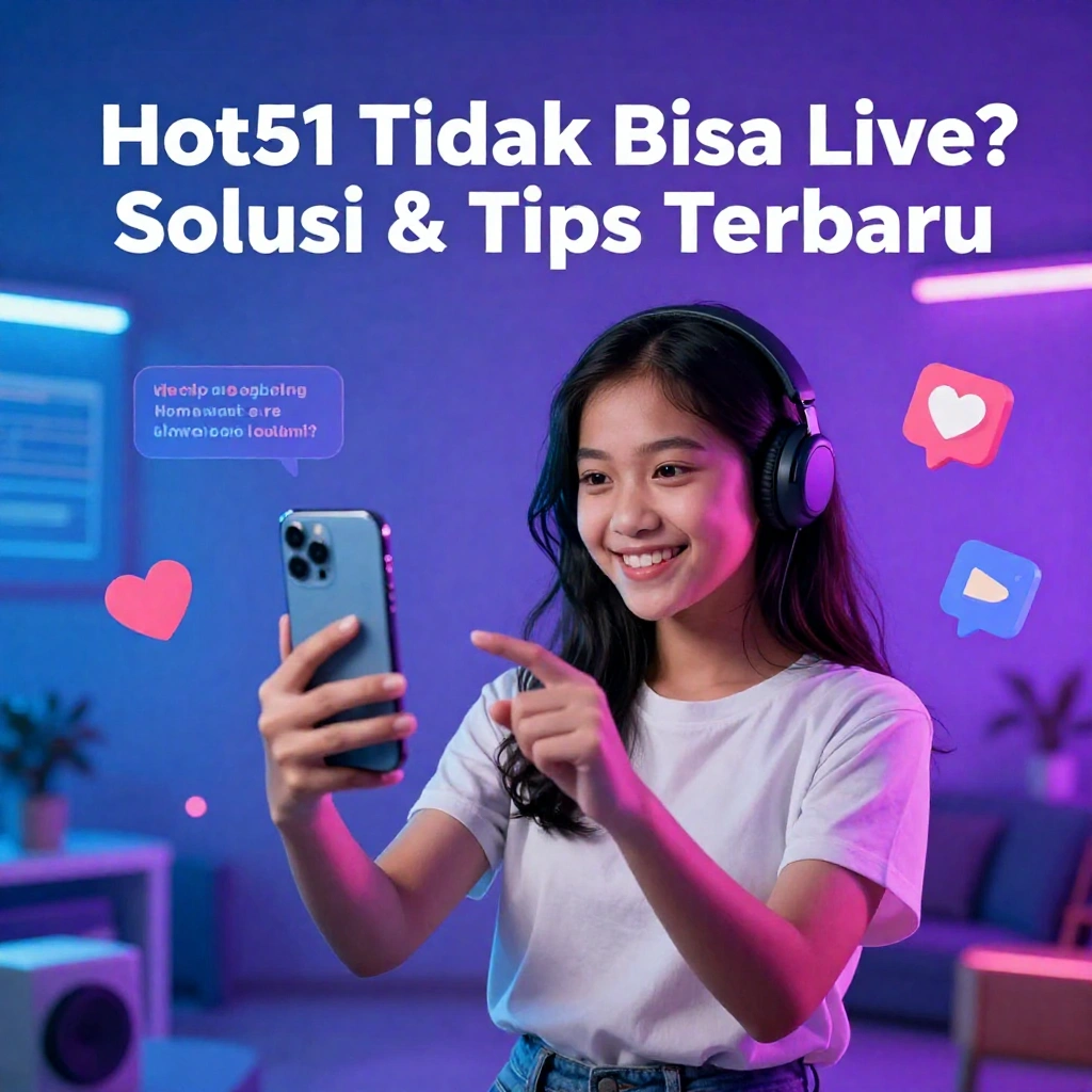 Hot51 tidak bisa live