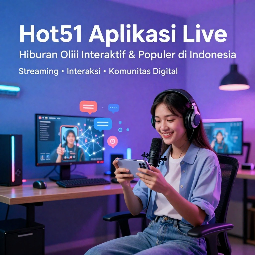Hot51 Aplikasi Live Mengenal Platform Hiburan Online Populer di Indonesia