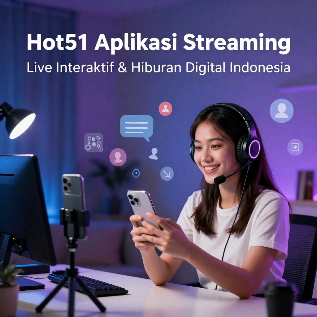 Hot51 Aplikasi Streaming Platform Hiburan Live Interaktif untuk Pengguna Indonesia