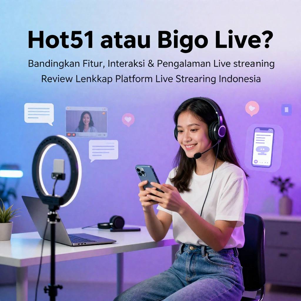 Hot51 atau Bigo Live Perbandingan Fitur dan Pengalaman Pengguna