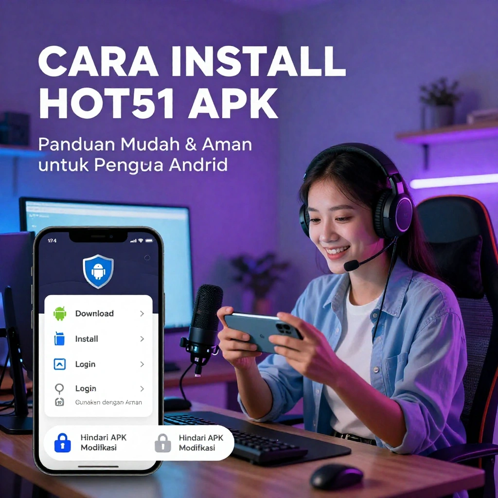 Cara Install Hot51 APK