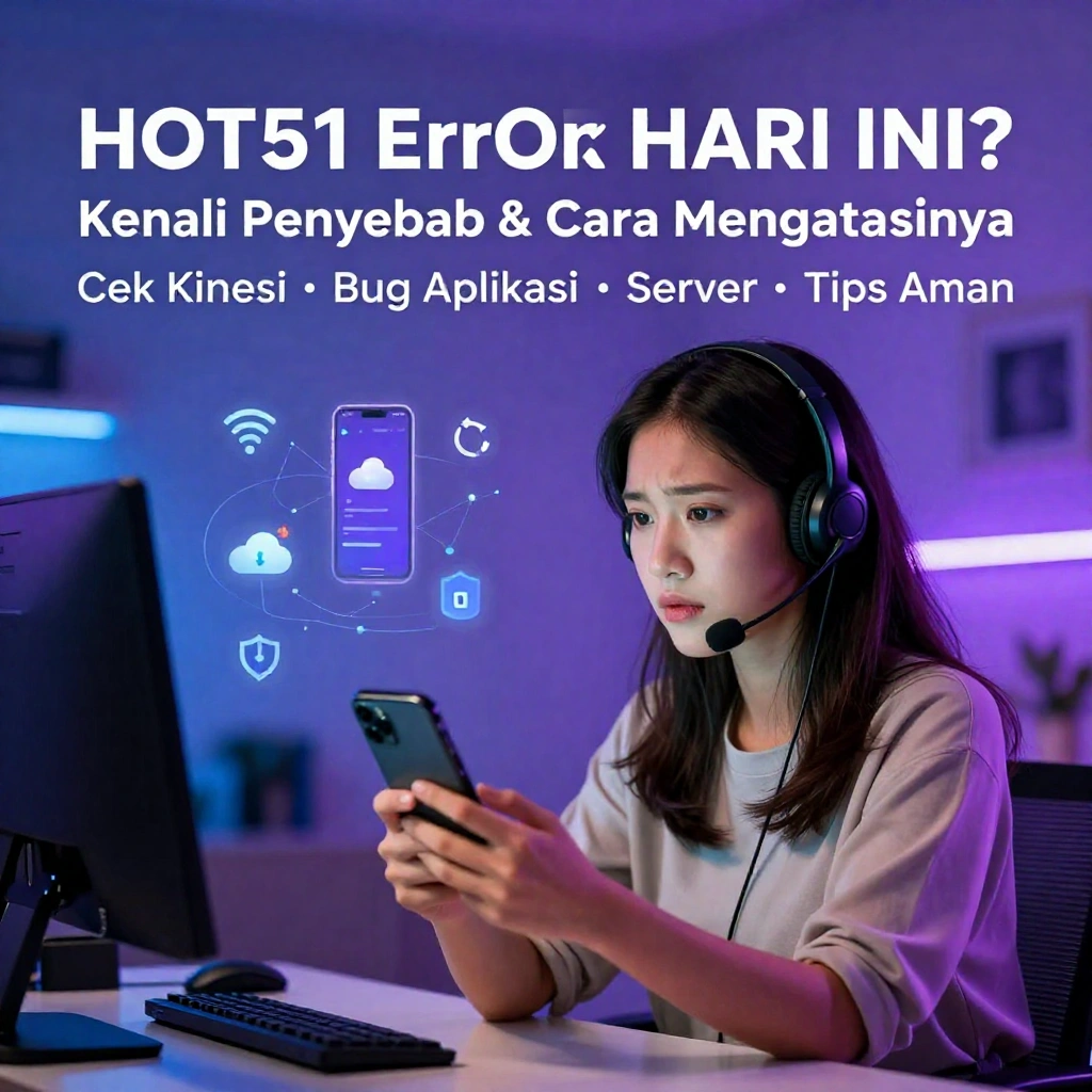 Hot51 Error Hari Ini Penyebab dan Cara Mengatasinya