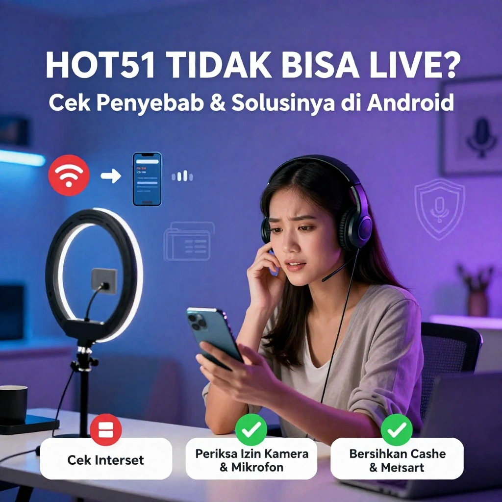Hot51 Tidak Bisa Live
