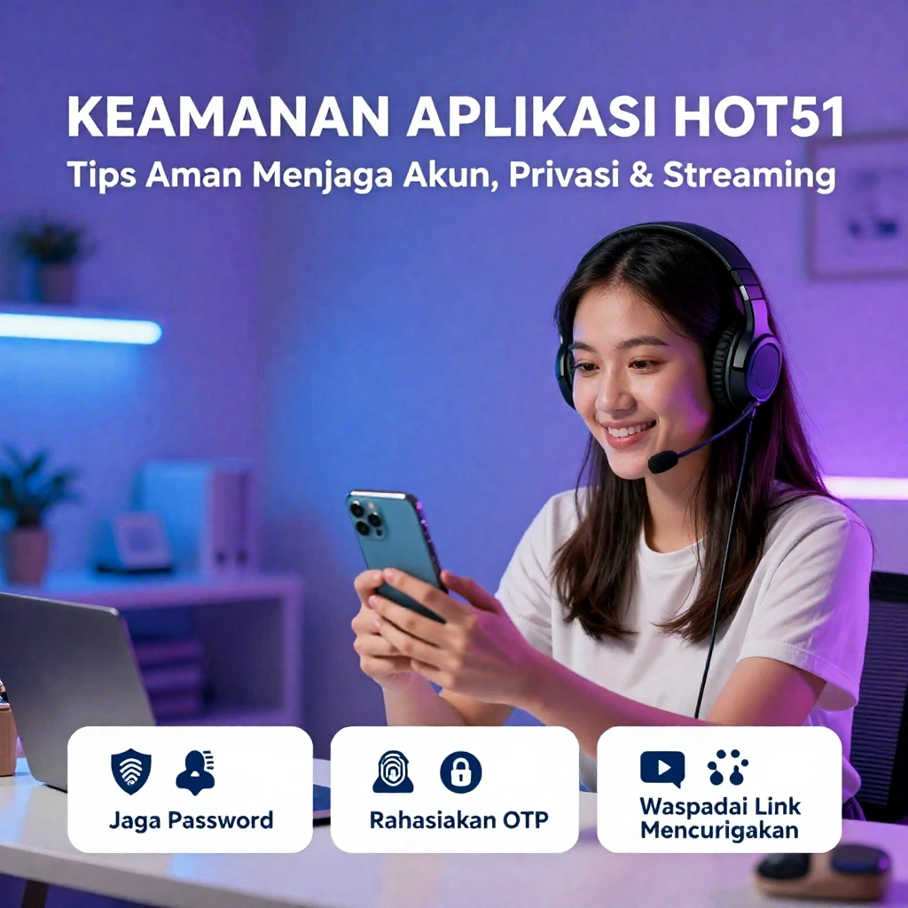 Keamanan Aplikasi Hot51 Tips Aman Menggunakan Live Streaming