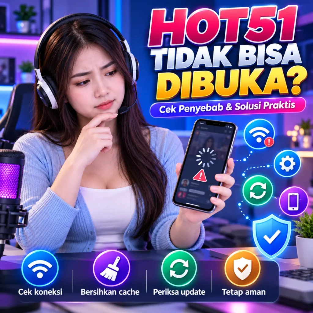 Hot51 Tidak Bisa Dibuka Penyebab dan Solusi Praktis