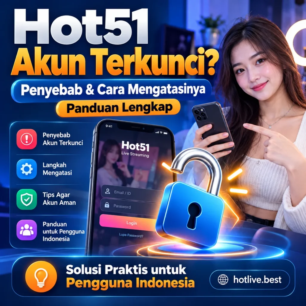 Hot51 Akun Terkunci