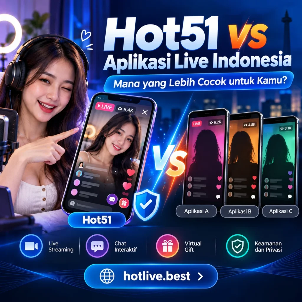 Hot51 vs Aplikasi Live Indonesia